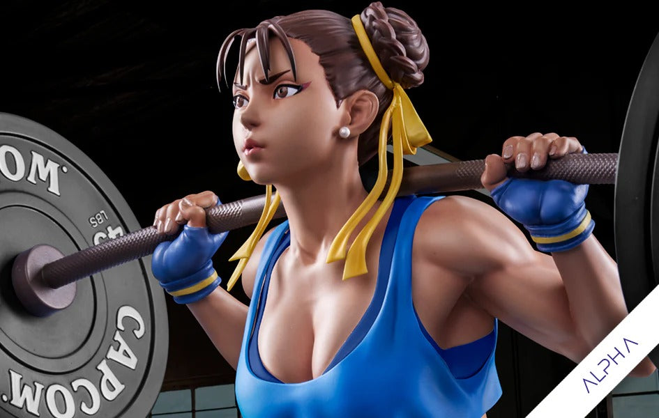 CHUN-LI POWERLIFTING ALPHA 1/4 SCALE STATUE