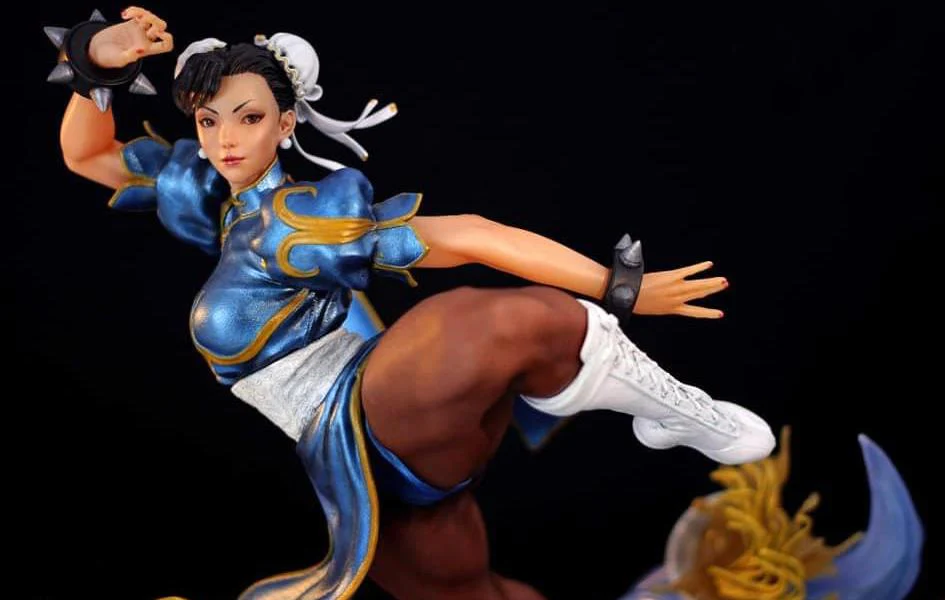 CHUN-LI THE STRONGEST WOMAN IN THE WORLD 1/4 SCALE STATUE