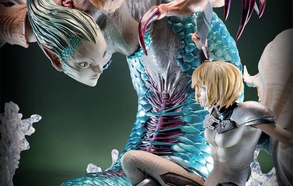 Claymore Clare vs Ophelia Elite Exclusive 1/6 Scale Statue