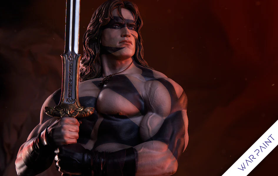 CONAN THE BARBARIAN WAR PAINT 1/2 SCALE STATUE