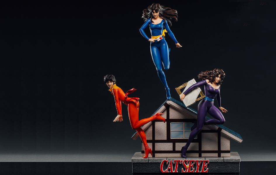 CAT'S EYE KISUGI SISTERS 1:6 SCALE STATUE