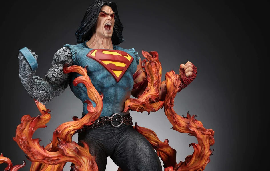 DARK NIGHTS DEATH METAL SUPERMAN 1/4 SCALE STATUE