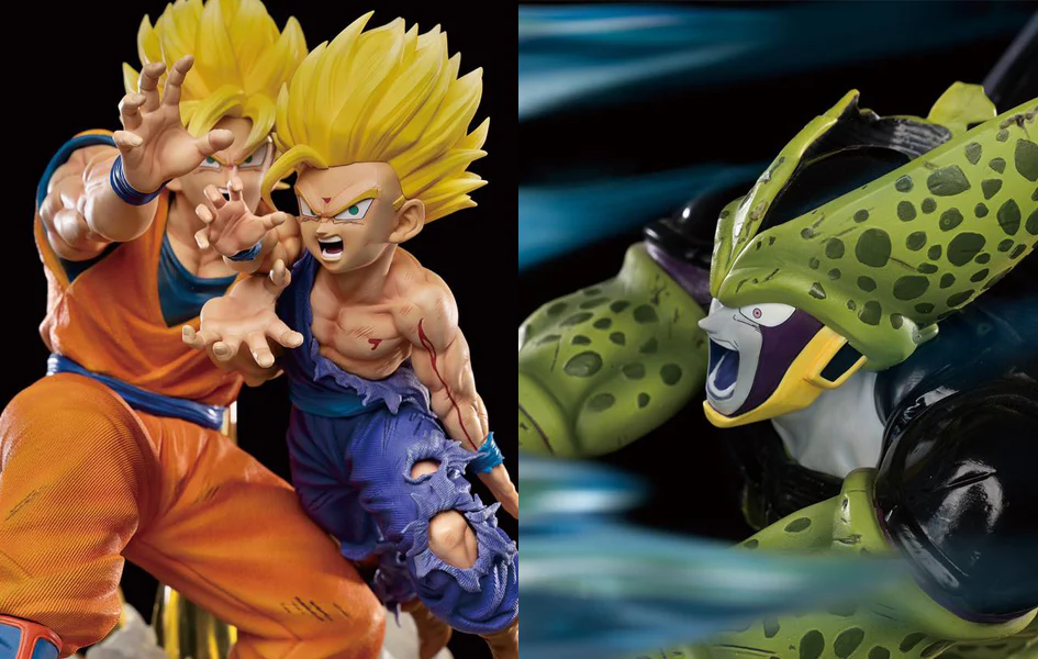 GOHAN VS CELL 1/6 SCALE STATUE