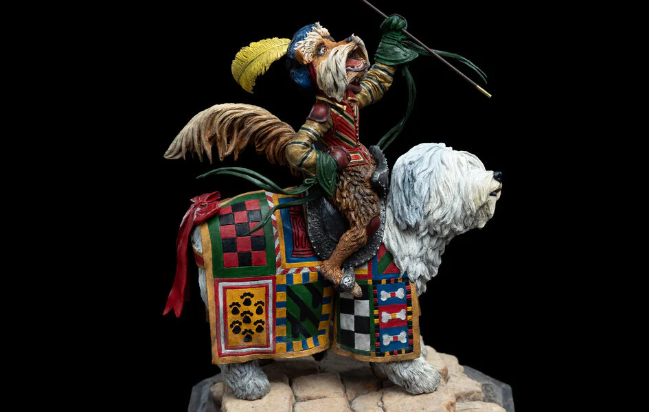 SIR DIDYMUS AND AMBROSIUS 1/6 SCALE STATUE