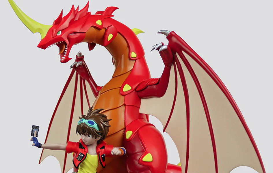 Bakugan Drago & Dan 1/10 Scale Diorama