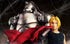 FIGZERO FULLMETAL ALCHEMIST BROTHERHOOD EDWARD ELRIC AND ALPHONSE ELRIC 1/6 SCALE FIGURE SET