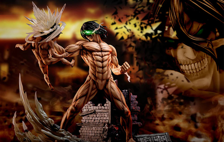 Attack on Titan Eren Titan Statue