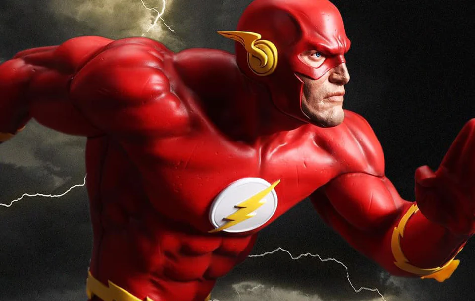 FLASH 1/4 SCALE STATUE