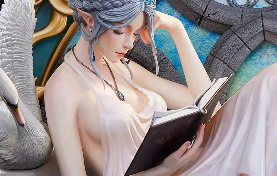 GHOSTBLADE BLACK SWAN WHITE VERSION 1/6 SCALE STATUE