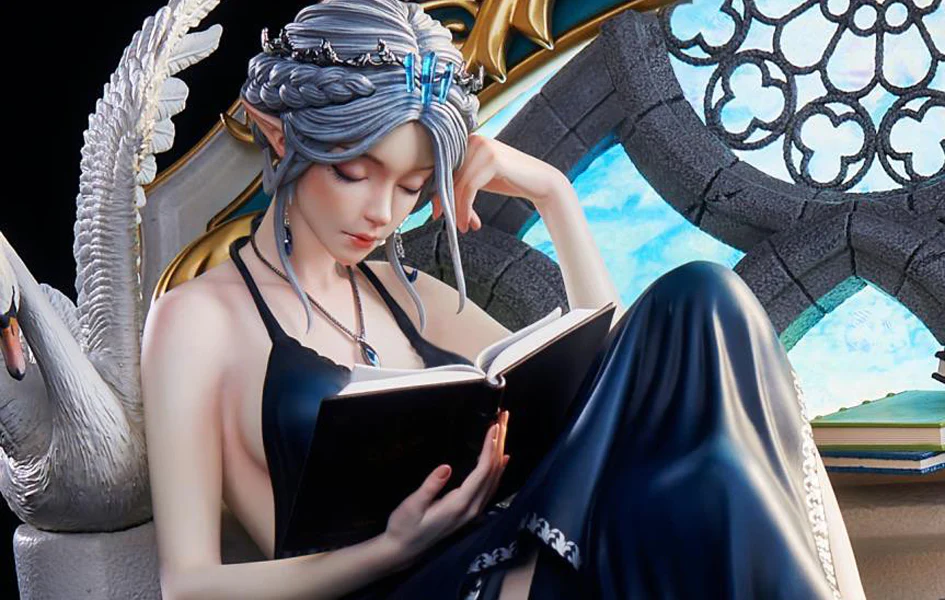 GHOSTBLADE BLACK SWAN NAVY VERSION 1/6 SCALE STATUE