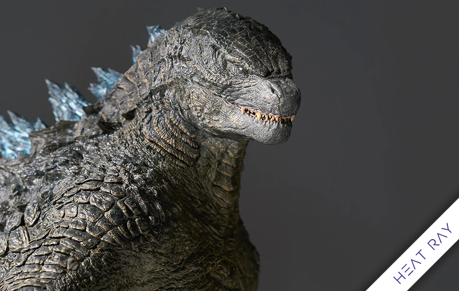 GODZILLA 2014 HEAT RAY VERSION STATUE