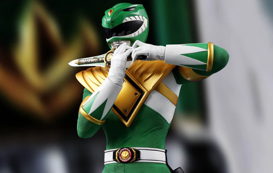 MIGHTY MORPHIN POWER RANGERS GREEN RANGER 1/4 SCALE STATUE