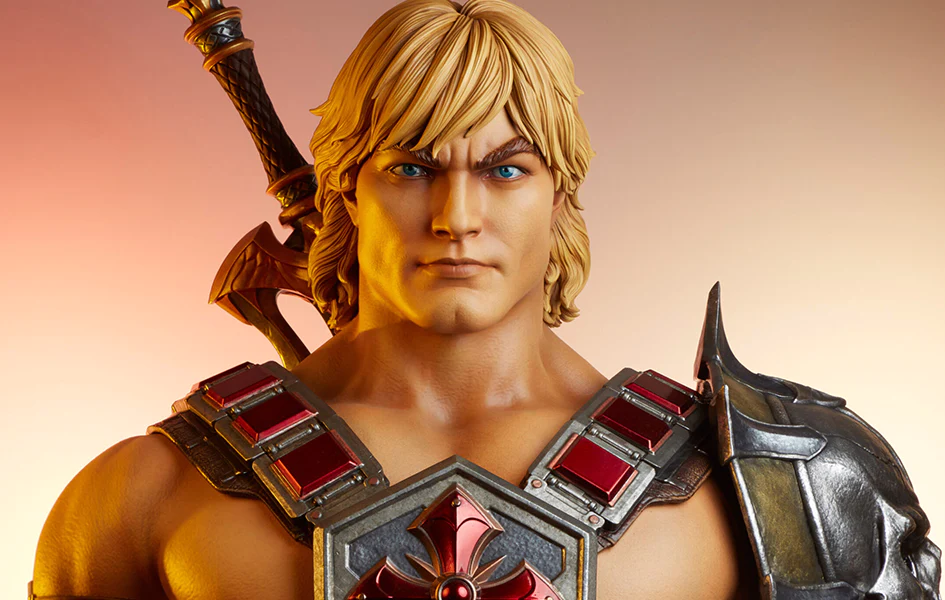 MASTERS OF THE UNIVERSE HE-MAN LIFE-SIZE BUST