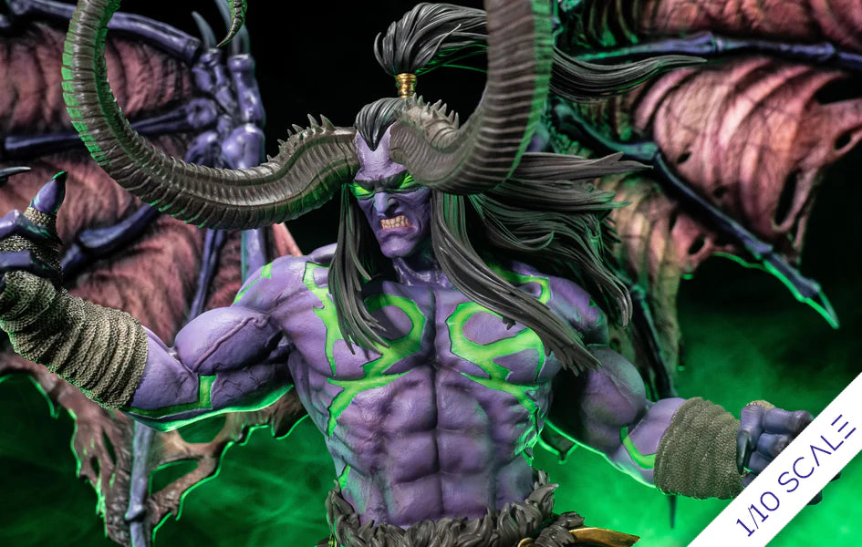 Hearthstone Illidan Stormrage 1/10 Scale Statue