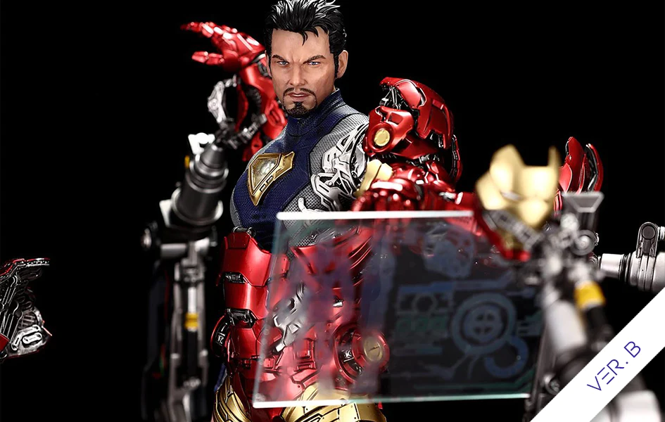 IRON MAN SUIT UP VER B 1/4 SCALE STATUE