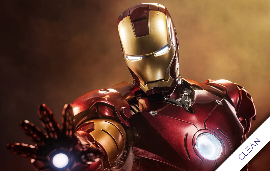 IRON MAN MARK 3 CLEAN 1/2 SCALE STATUE