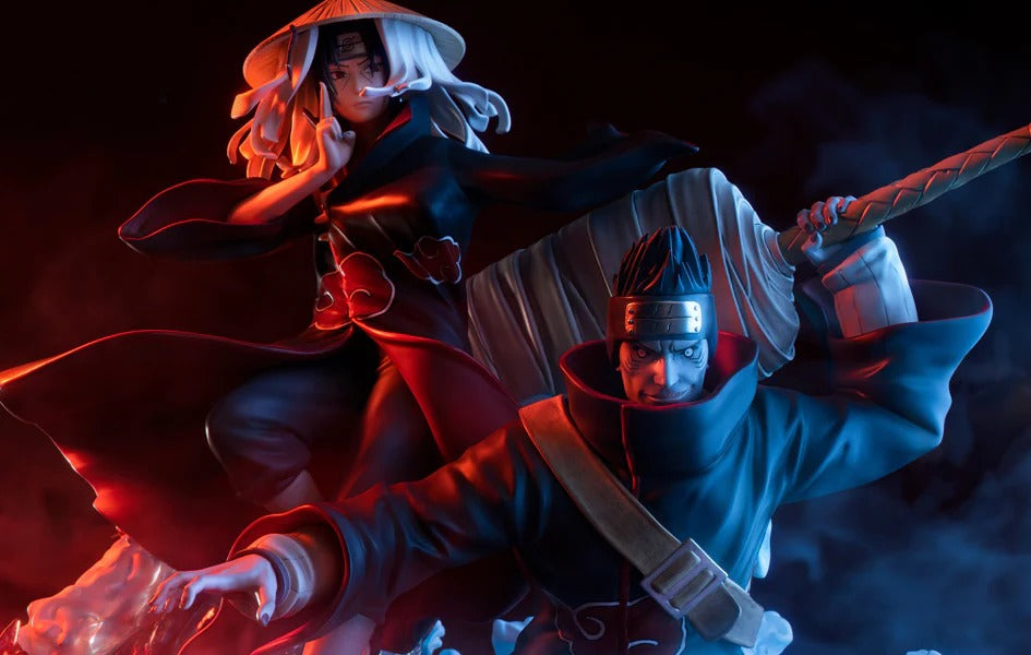 UCHIHA ITACHI AND HOSHIGAKI KISAME 1/6 SCALE STATUE