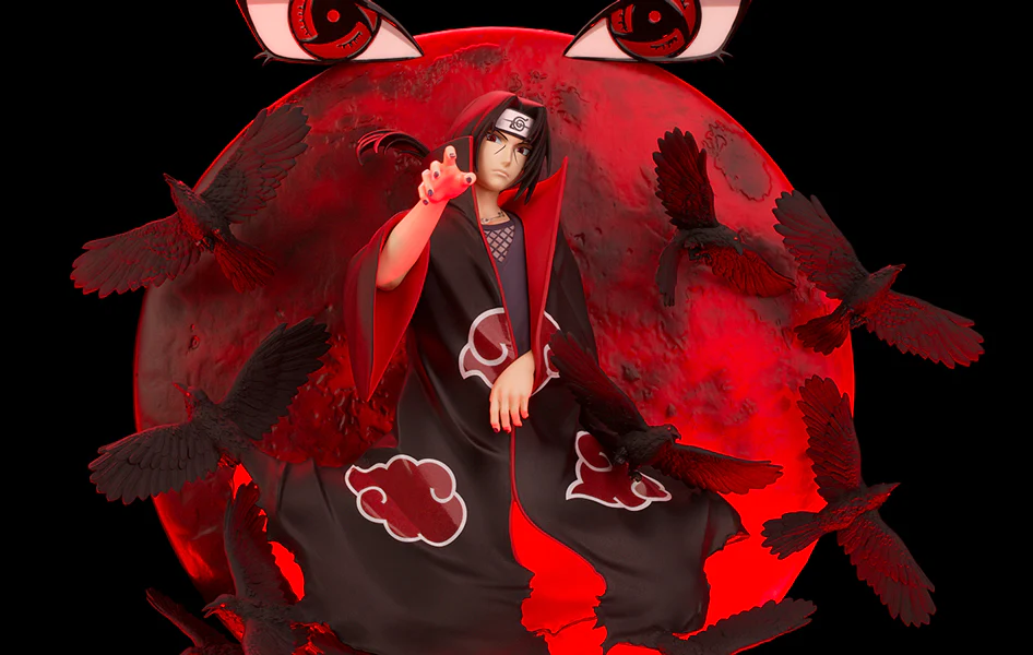 NARUTO SHIPPUDEN ITACHI 1/8 SCALE WALL STATUE