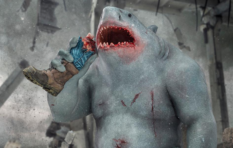 THE SUICIDE SQUAD KING SHARK BDS ART SCALE 1/10
