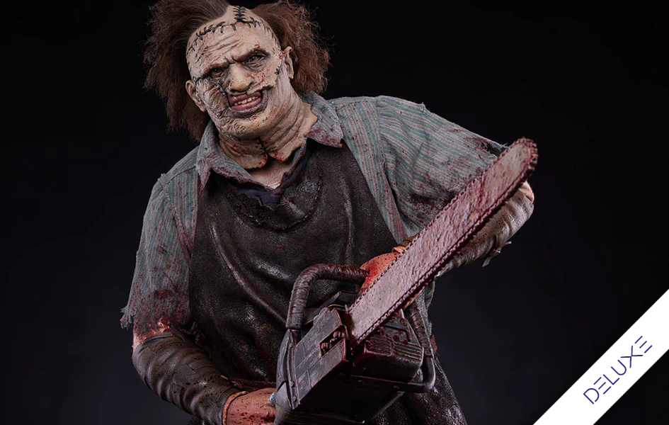 TEXAS CHAINSAW MASSACRE LEATHERFACE DELUXE 1/4 SCALE STATUE