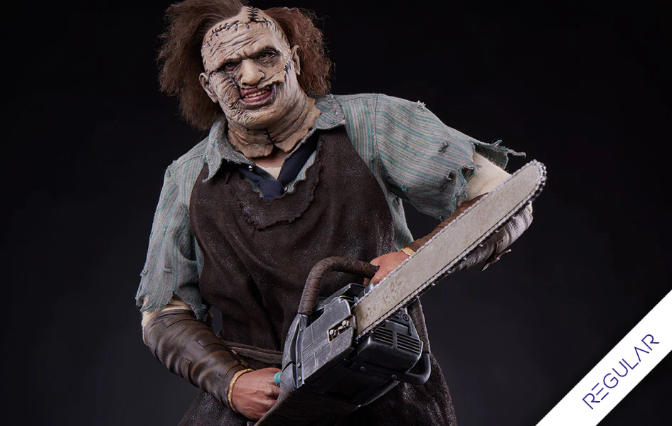 TEXAS CHAINSAW MASSACRE LEATHERFACE REGULAR 1/4 SCALE STATUE