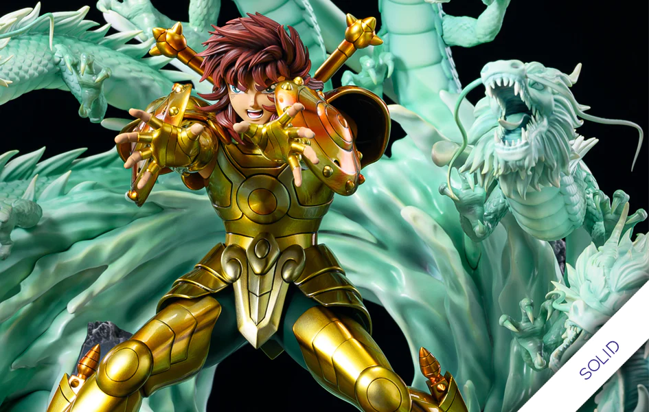 SAINT SEIYA LIBRA DOHKO SOLID DRAGONS VERSION 1/6 SCALE STATUE