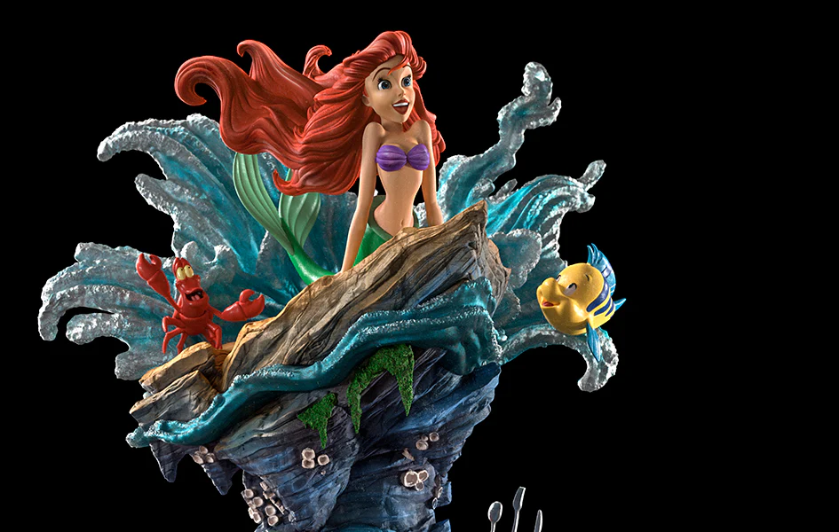 THE LITTLE MERMAID 1/10 DELUXE ART SCALE