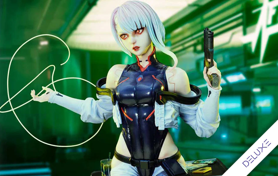 Cyberpunk Edgerunners Lucy Kushinada Deluxe 1/4 Scale Statue