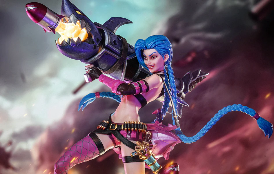 LEAGUE OF LEGENDS JINX 1/6 SCALE STATUE