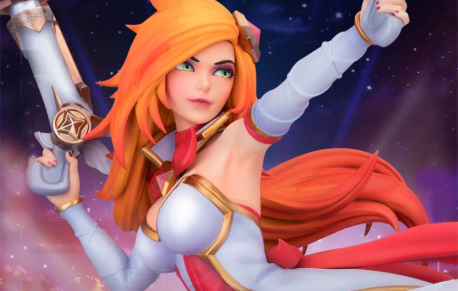 LEAGUE OF LEGENDS MISS FORTUNE GUARDIAN STATUE