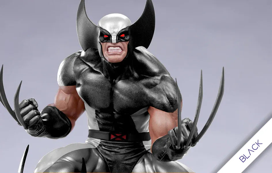 MARVEL GAMERVERSE WOLVERINE BLACK SUIT 1/10 SCALE STATUE
