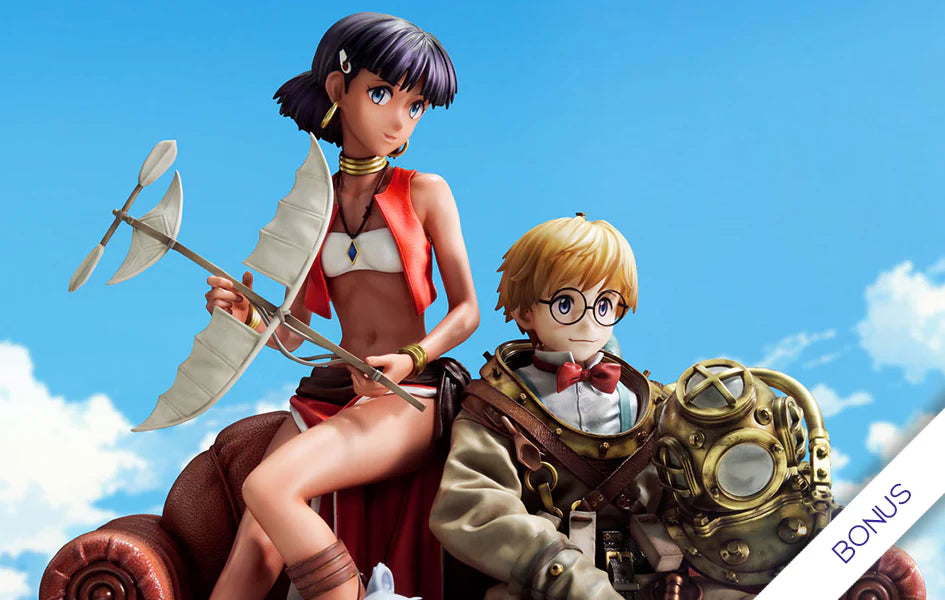 The Secret of Blue Water Nadia Nadia & Jean Bonus Version 1/6 Scale Statue