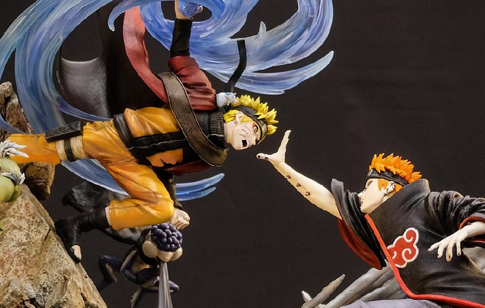 NARUTO VS PAIN ELITE FANDOM 1/6 SCALE STATUE