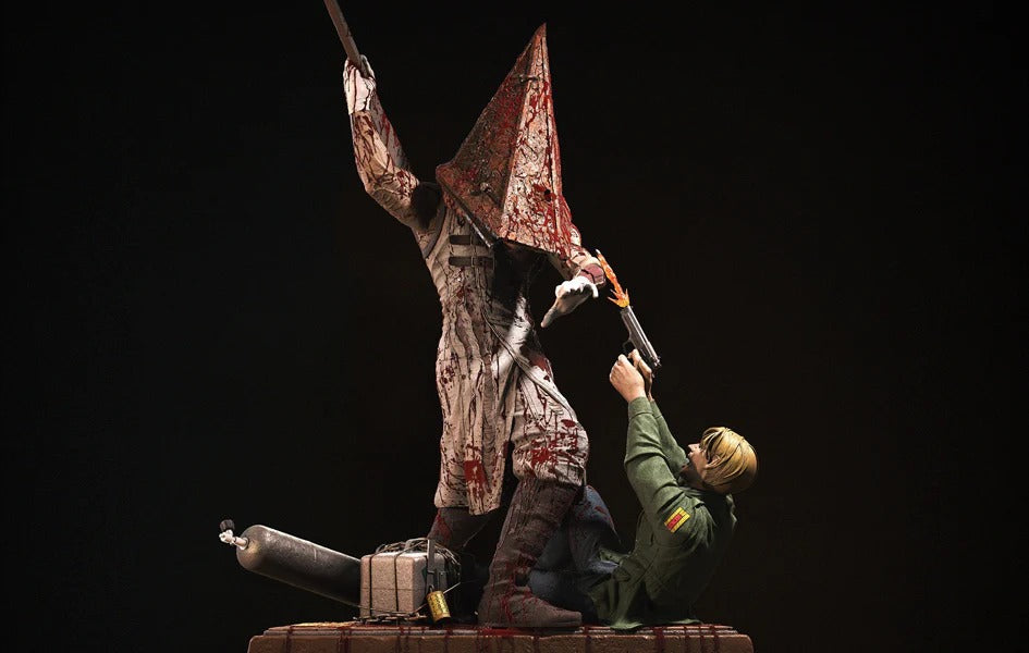 SILENT HILL RED PYRAMID VS JAMES SUNDERLAND 1/4 SCALE ELITE EXCLUSIVE STATUE