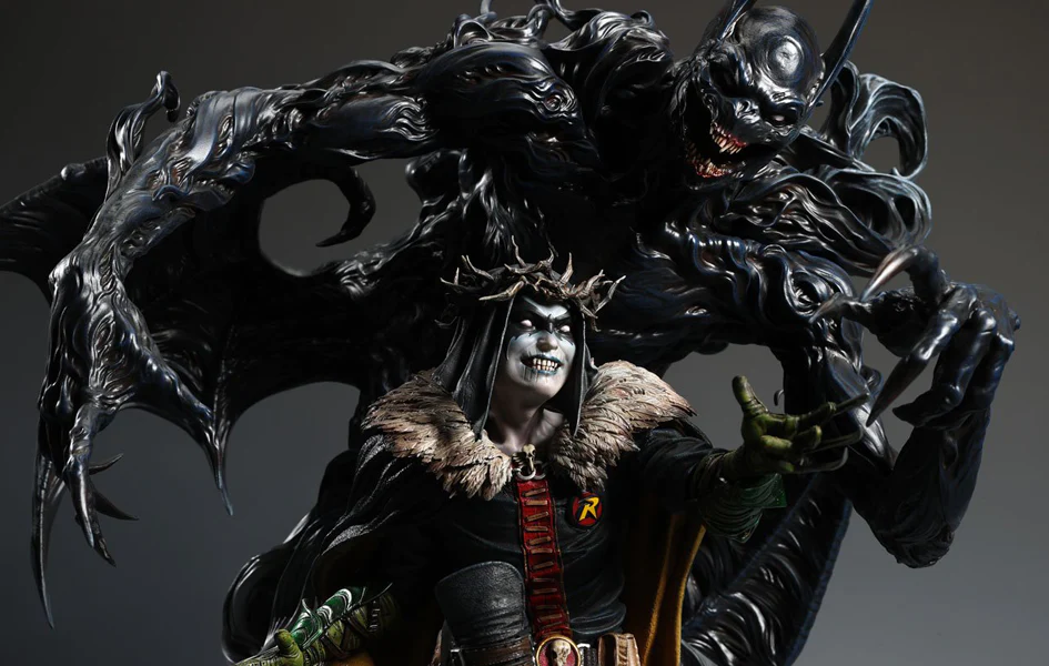 DARK KNIGHTS DEATH METAL ROBIN KING STATUE