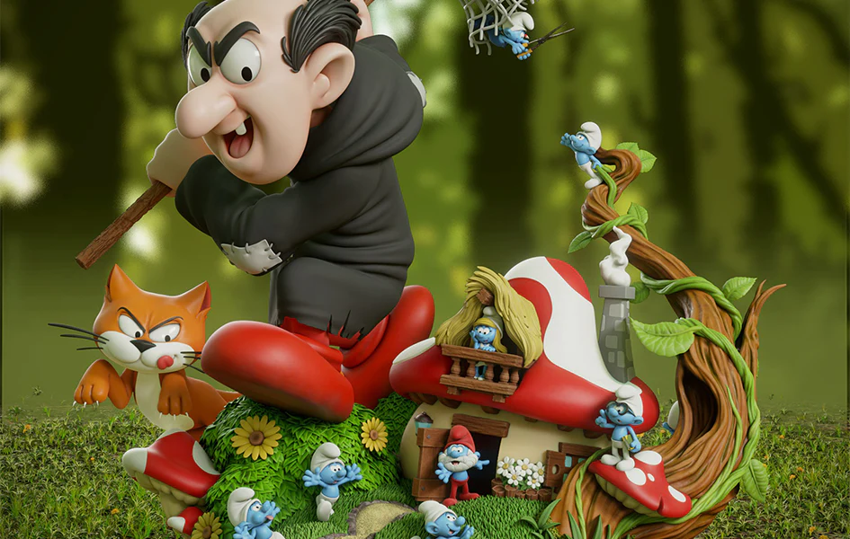 THE SMURFS 1/6 SCALE STATUE