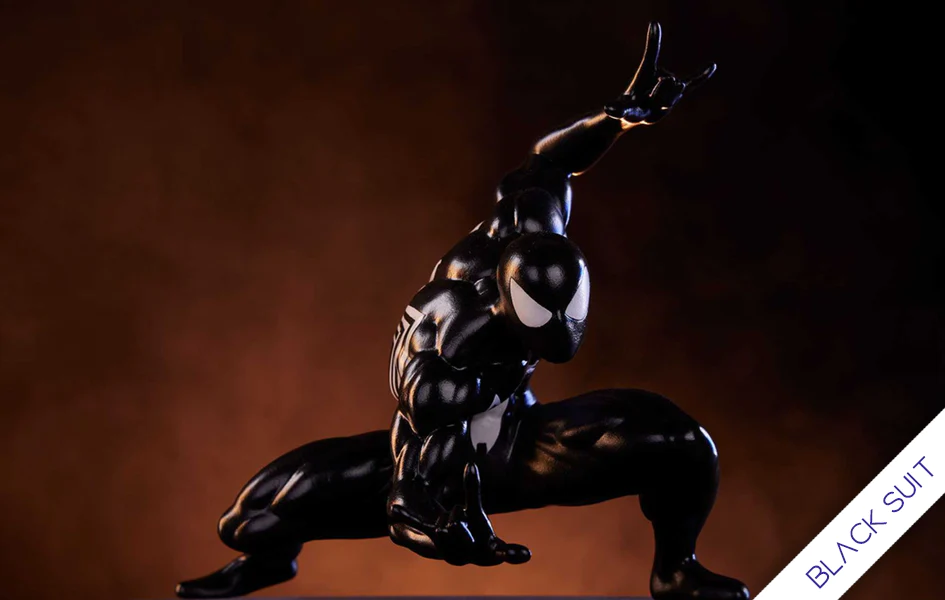 MARVEL GAMERVERSE SPIDER-MAN BLACK SUIT 1/10 SCALE STATUE
