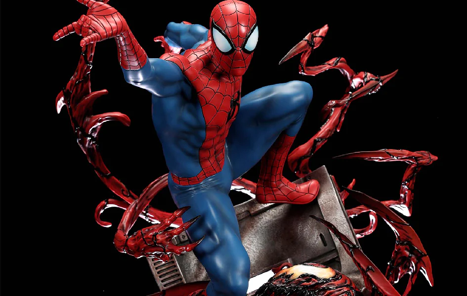 ABSOLUTE CARNAGE SPIDER-MAN 1/4 SCALE STATUE