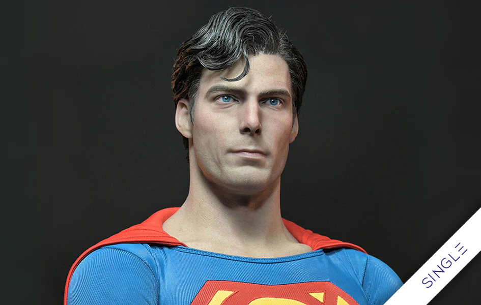 SUPERMAN 1978 CHRISTOPHER REEVE SINGLE VERSION 1/3 SCALE STATUE