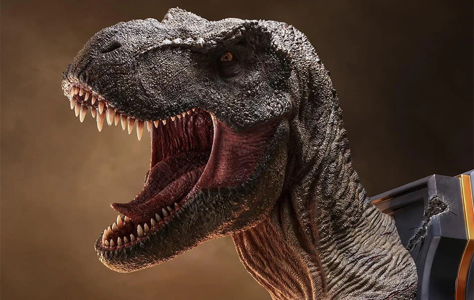 JURASSIC WORLD TYRANNOSAURUS REX 1/3 SCALE BUST