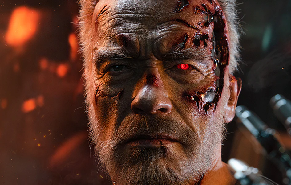 TERMINATOR DARK FATE T-800 LIFE-SIZE BUST