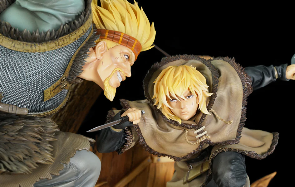 VINLAND SAGA THORKELL VS THORFINN 1/6 SCALE STATUE