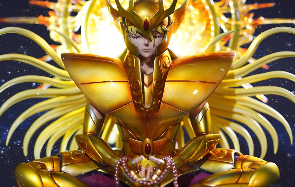 SAINT SEIYA GOLD MYTH CLOTH VIRGO SHAKA DELUXE VERSION 1/4 SCALE STATUE