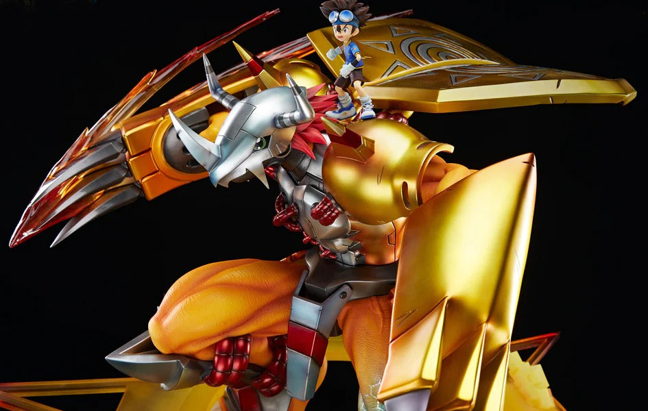 DIGIMON ADVENTURE WARGREYMON AND TAICHI 