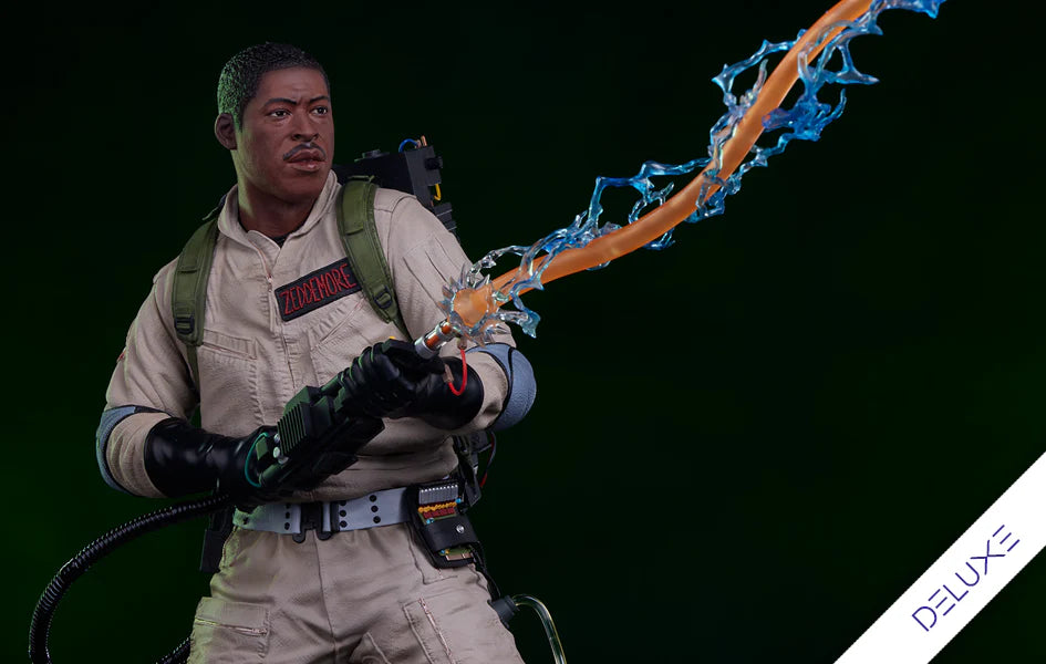 Ghostbusters Winston Zeddemore Deluxe 1/4 Scale Statue