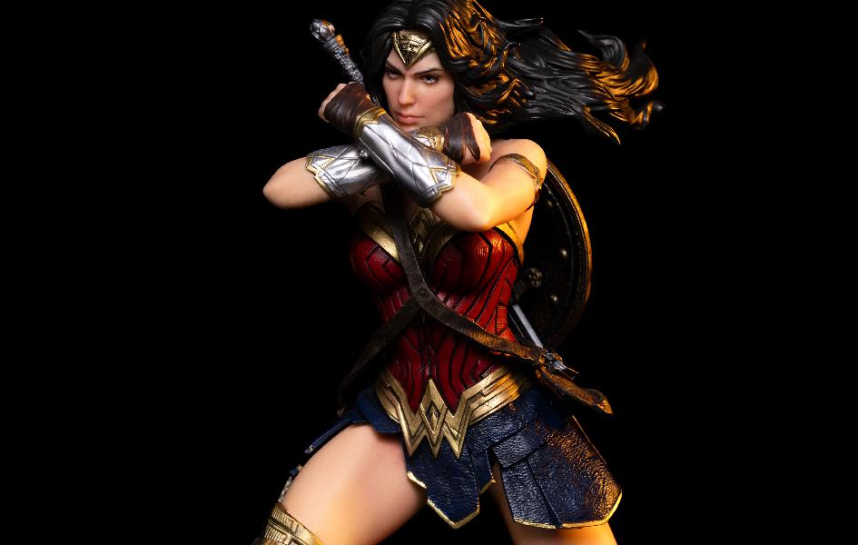 ZACK SNYDER'S JUSTICE LEAGUE WONDER WOMAN ART SCALE 1/10