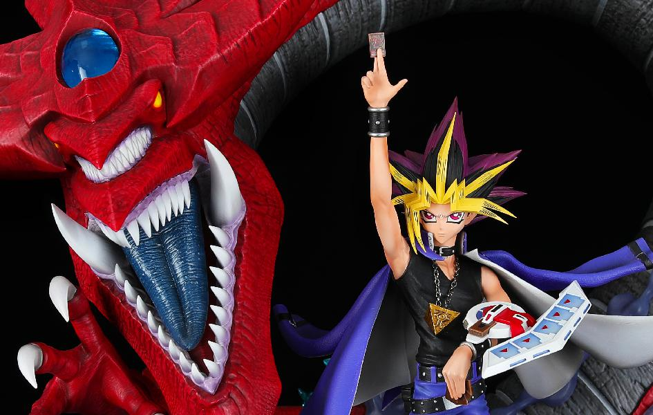 YAMI YUGI AND SLIFER THE SKY DRAGON 1/6 SCALE STATUE