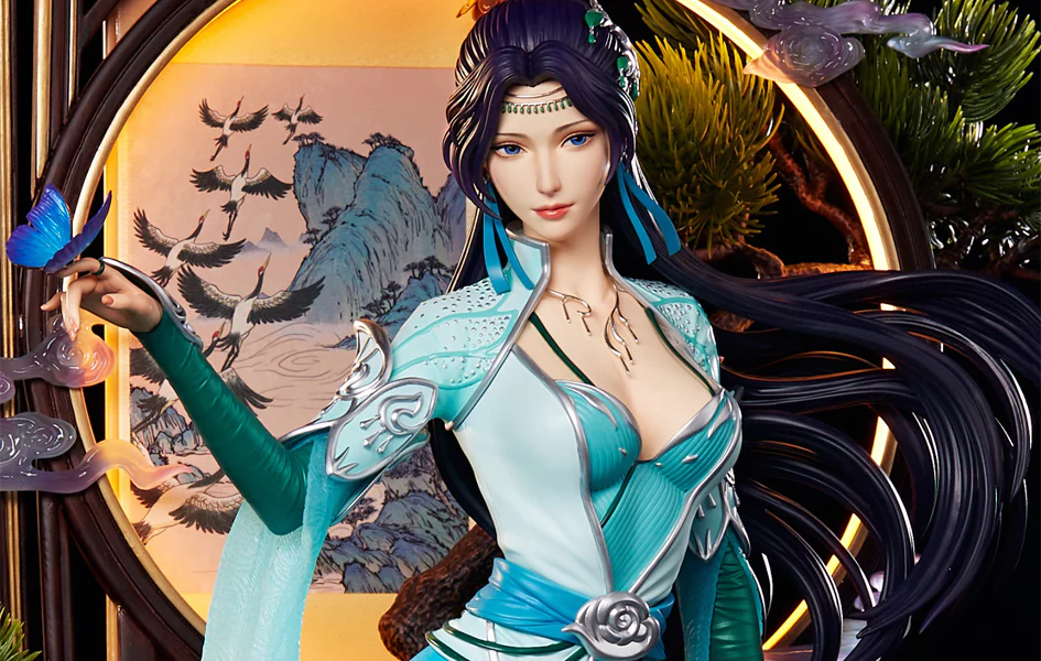 BATTLE THROUGH THE HEAVENS YUN YUN 1/4 SCALE STATUE
