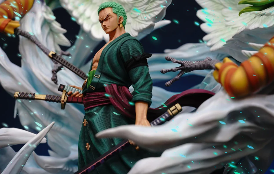 ONE PIECE RORONOA ZORO VS MONET 1/6 SCALE STATUE