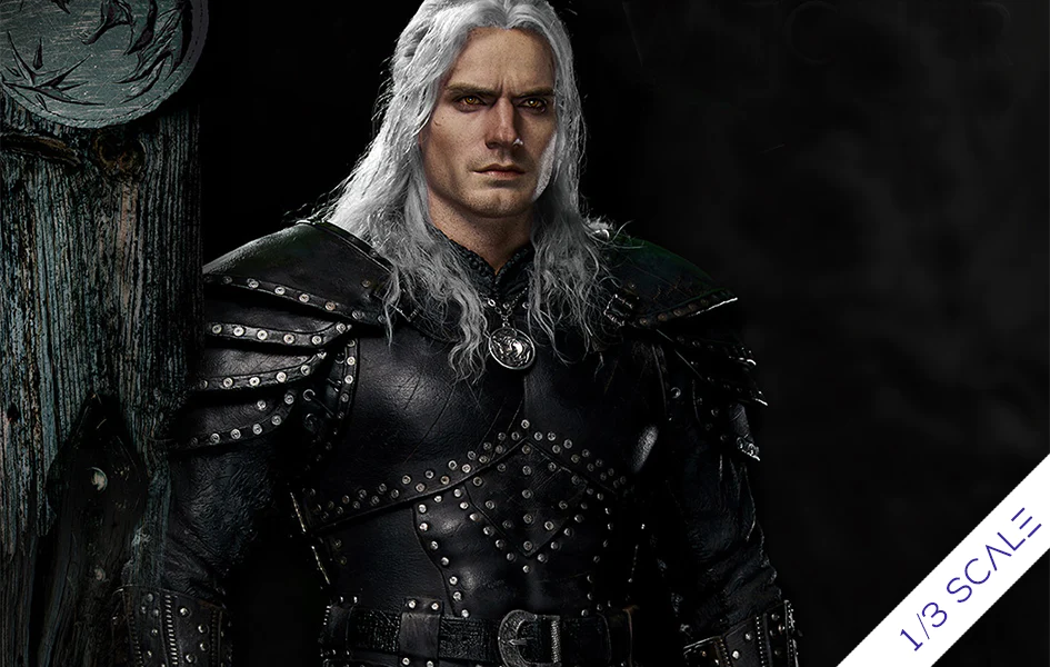 THE WITCHER GERALT OF RIVIA HENRY CAVILL 1/3 SCALE STATUE